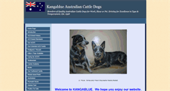 Desktop Screenshot of kangablue.net